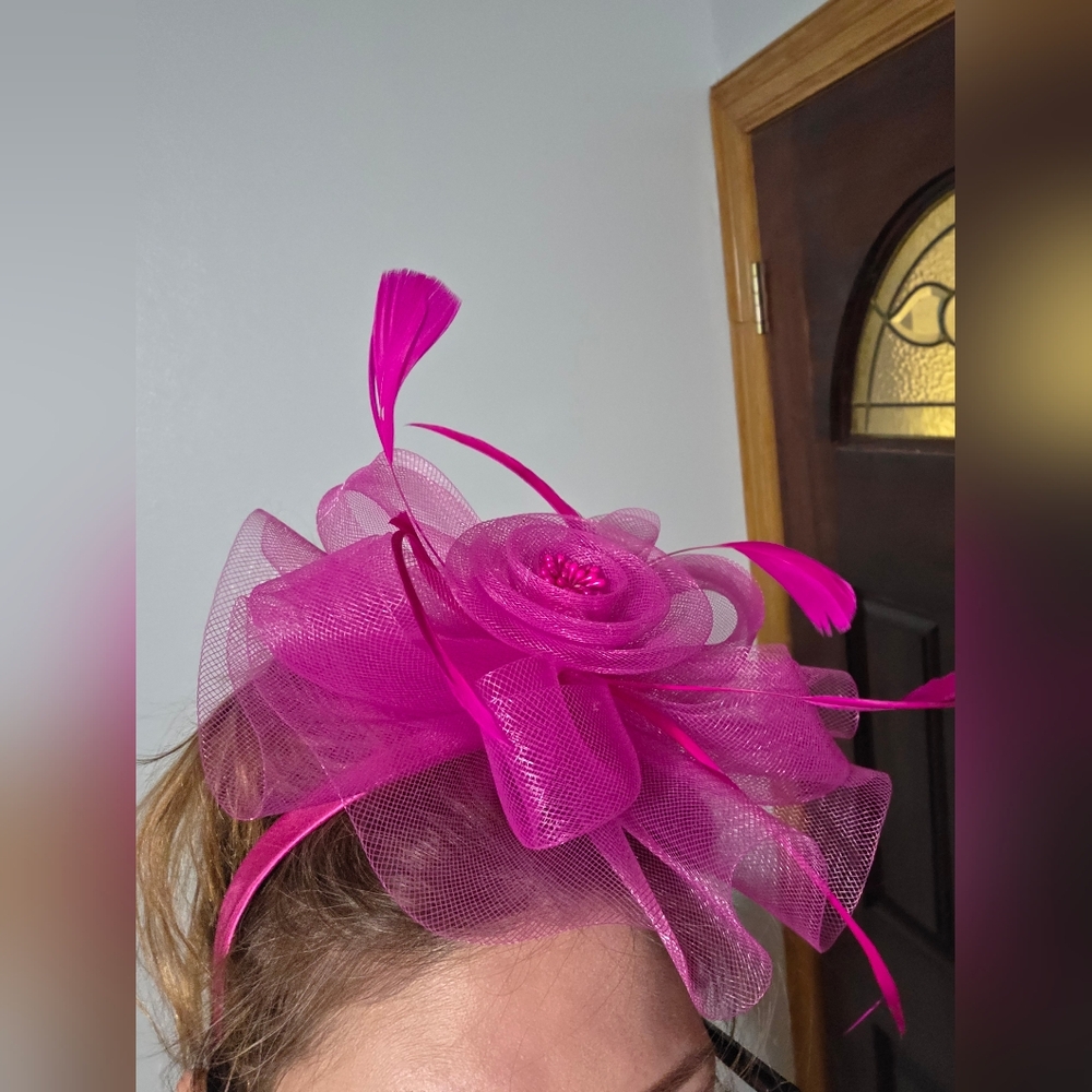 Elegant Fuschia | Pink Fascinator